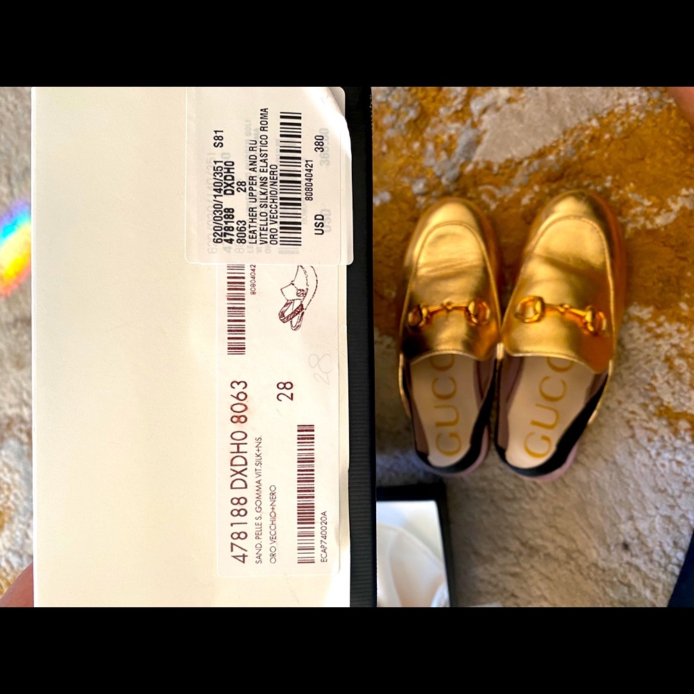 Gucci espadrilles with sling back unisex